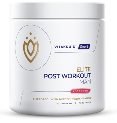Vitakruid Elite Post Workout Man BCAA 4:1:1 & Elektrolyten Vitakruid Elite Post Workout Man BCAA 4:1:1 & Elektrolyten