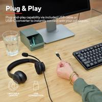 Oordopjes Trust 25089 AYDA Zwart - thumbnail