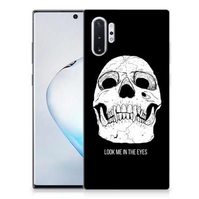 Silicone Back Case Samsung Galaxy Note 10 Plus Skull Eyes Silicone Back Case Samsung Galaxy Note 10 Plus Skull Eyes