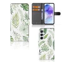 Samsung Galaxy A55 Hoesje Leaves - thumbnail