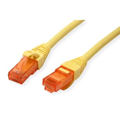 ROLINE Patchkabel Cat.6 UTP, Component Level, LSOH, geel, 1 m ROLINE Patchkabel Cat.6 UTP, Component Level, LSOH, geel, 1 m