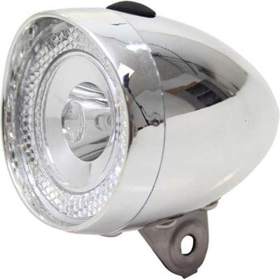 Union koplamp un-4955 retro mini batterij chroom oem