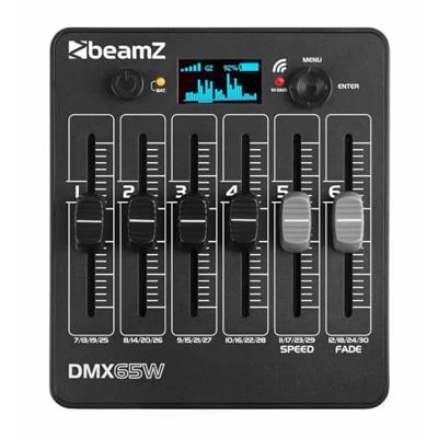 BeamZ DMX65W draadloze DMX lichtcontroller op accu - thumbnail