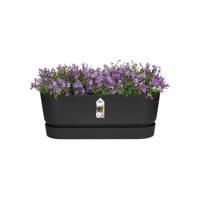 Elho Bak greenville trough long 50cm Zwart - thumbnail