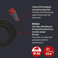 Brennenstuhl 1167720 Stroom Verlengkabel 16 A Zwart 25.00 m H07RN-F 5G 1,5 mm² - thumbnail