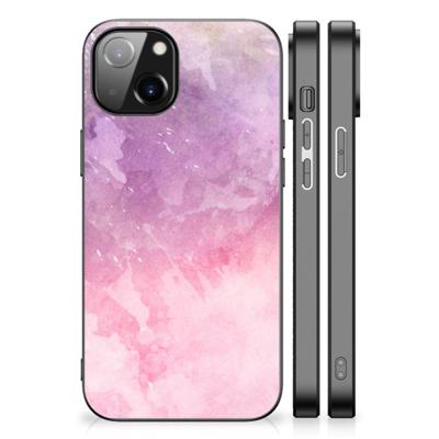 Kleurrijke Telefoonhoesje Apple iPhone 13/14 Pink Purple Paint Kleurrijke Telefoonhoesje Apple iPhone 13/14 Pink Purple Paint