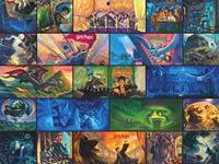 New York Puzzle Company Harry Potter Collage - 1000 stukjes - thumbnail