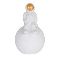 Steinhauer Witte tafellampJazz van gips - 3108W - thumbnail