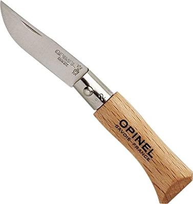 Zakmes Opinel Nº2 Roestvrij staal beukenhout 3,5 cm Zakmes Opinel Nº2 Roestvrij staal beukenhout 3,5 cm