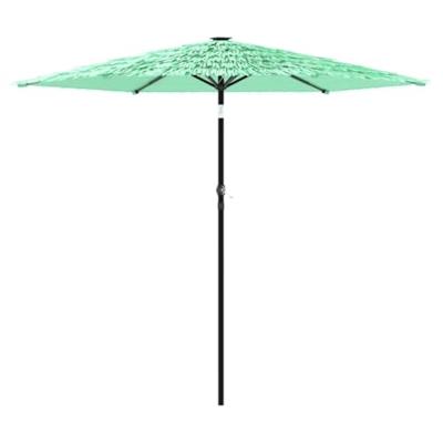 Parasol met stalen paal 268x268x226 cm groen Parasol met stalen paal 268x268x226 cm groen