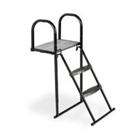 EXIT Trampoline platform met ladder voor framehoogte van 65-80cm - thumbnail
