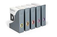 Durable VARICOLOR® 770657 Tijdschriftencassette DIN A4 Grijs, Meerdere kleuren 5 stuk(s) - thumbnail