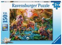 Ravensburger puzzel Verzameling dinosauriers 150 XXL stukje - thumbnail