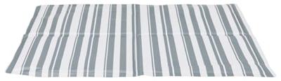 TRIXIE 28773 koelmat, 50 × 40 cm, wit/grijs