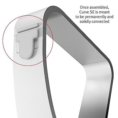 Twelve South Curve SE MacBook stand - Silver - thumbnail