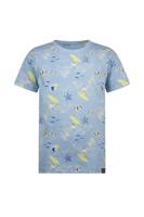 B.Nosy zomer t-shirt jongens - blauw AOP - Timmy - thumbnail