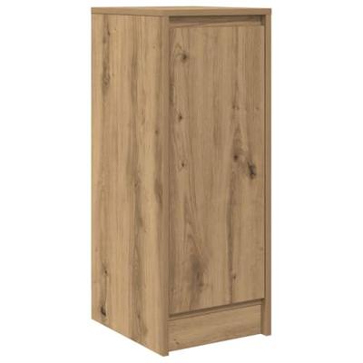 Dressoir 29,5x34x76 cm bewerkt hout artisanaal eikenkleur Dressoir 29,5x34x76 cm bewerkt hout artisanaal eikenkleur