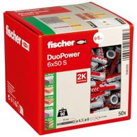 Fischer 538255 DUOPOWER 6x50 S LD 2-componenten plug 50 mm 6 mm 50 stuk(s) - thumbnail