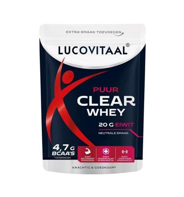 Lucovitaal Clear Whey Puur Poeder Lucovitaal Clear Whey Puur Poeder