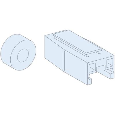 Schneider Electric PrismaSeT-P, Linergy FM, verbinding, 4-polig, 200A, met verzamelrail aan de achterzijde Linergy BS 1 stuk(s)