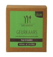 Yours Naturally Geurkaars in glas hop & kruiden 20cl 1 Stuks - thumbnail