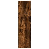 Boekenkast 40x30x114 cm bewerkt hout gerookt eikenkleurig - thumbnail