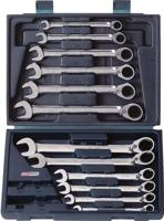 KS Tools 503.4665 503.4665 Ring-steeksleutelset Sleutelbreedte (metrisch) 8 - 19 mm - thumbnail