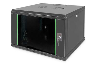 Digitus DN-19 07U-6/6-SW rack 7U Wandrek Zwart Digitus DN-19 07U-6/6-SW rack 7U Wandrek Zwart