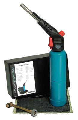 Sievert Powerjetset in gereedsch.kist, mat/vulpijp - 213525 213525