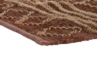 Tapijt Home ESPRIT Bruin Ruiten 120 x 180 x 1 cm Tapijt Home ESPRIT Bruin Ruiten 120 x 180 x 1 cm