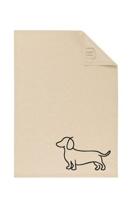 Cawö Cawö Keukendoek We love Dogs 6248 schwarz/beige 50x70 - thumbnail