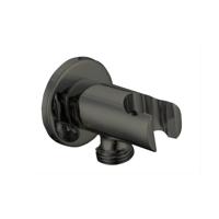 Handdouchehouder Best Design Moya Opsteek Muuraansluiting Gunmetal - thumbnail