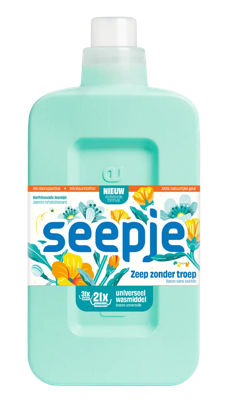 Seepje Universeel Wasmiddel Verfrissende Jasmijn Seepje Universeel Wasmiddel Verfrissende Jasmijn