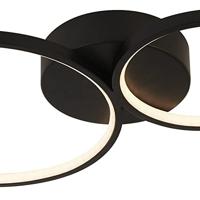 Searchlight Led plafondlampCirque - 25772-4BK - thumbnail
