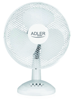 Adler AD7304 - Tafelventilator wit - 40cm