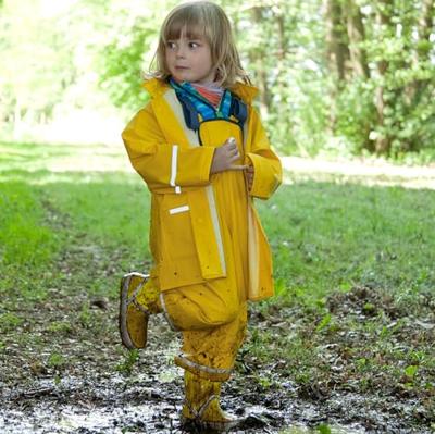 Playshoes regenjas Uni Geel-140