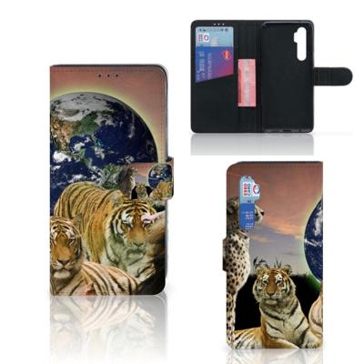 Xiaomi Mi Note 10 Lite | Telefoonhoesje | Met pasjeshouder | Roofdieren