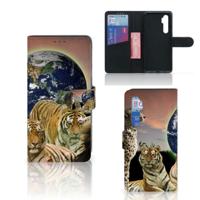 Xiaomi Mi Note 10 Lite | Telefoonhoesje | Met pasjeshouder | Roofdieren - thumbnail