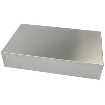 Hammond Electronics 1444-1593 1444-1593 Chassisbehuizing (l x b x h) 381 x 229 x 76 mm Aluminium Natuur 1 stuk(s)
