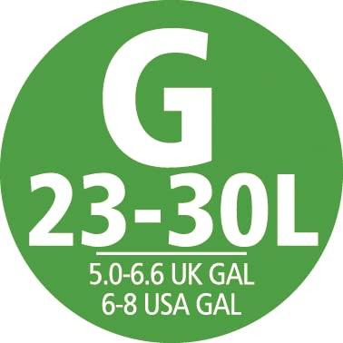 Brabantia afvalzak G 23-30l 40 zakken - thumbnail