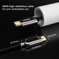 Optische kabel HDMI 2.1 AOC Unitek C11085GY01-20M - thumbnail