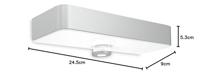 Steinel AUSSENLEUCHTE XSOLAR SOL-O S SI 052652 Wandspot op zonne-energie LED Zonder 3.3 W Zilver - thumbnail
