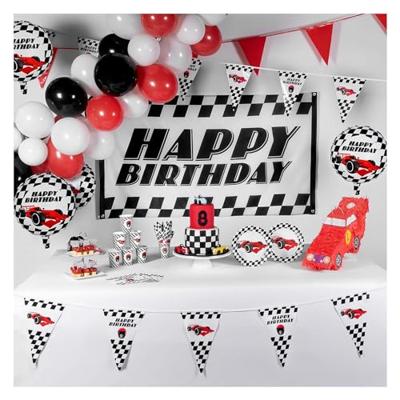 Race Vlaggenlijn Happy Birthday (6m)