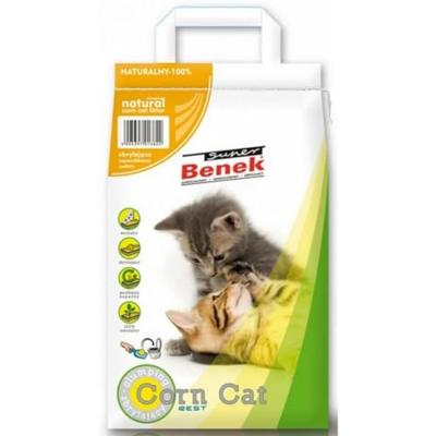 Certech Super Benek Corn Cat - Klonterende maïs strooisel 14 l