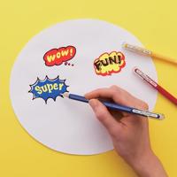 Gelschrijver pentel k110 mattehop m blauw | 12 stuks - thumbnail