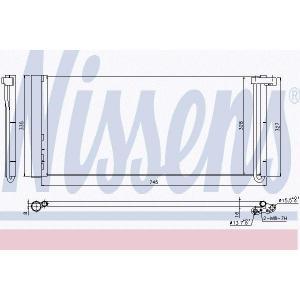 Condensator, airconditioning 940358