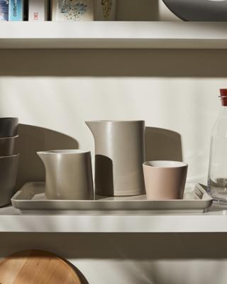 ALESSI - Tonale - Schenkkan 0,75l h14cm lichtgrijs