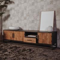 Tower Living TV-meubel 'Felino' Teakhout, 200cm - thumbnail