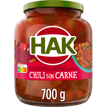 Hak Bonenschotel voor Chili sin Carne 700 g bij Jumbo Hak Bonenschotel voor Chili sin Carne 700 g bij Jumbo