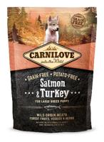 CARNILOVE Salmon & Turkey Large Breed Puppy 12 kg Zalm, Turkije - thumbnail